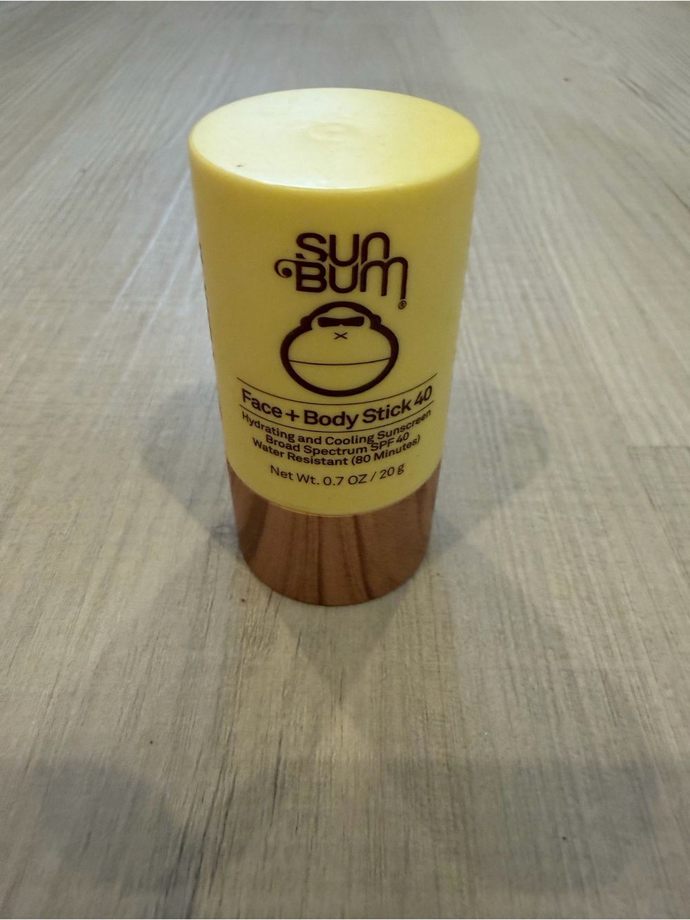 Sun Bum Face + Body Stick SPF 40 — Yellow Hydrating Sunscreen Stick
